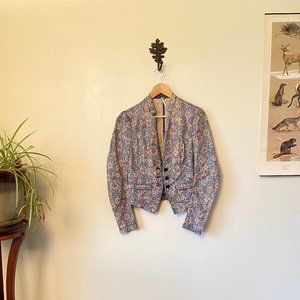 Free People Floral Prairie Jacket